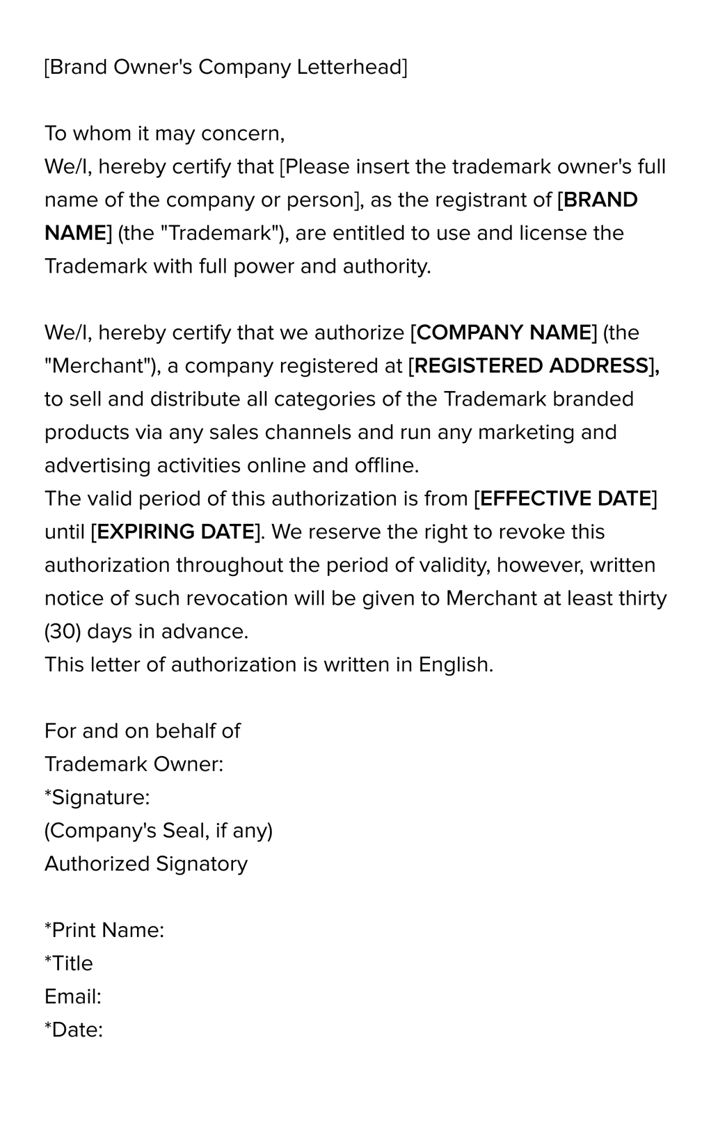 TikTok Shop Brand Authorization Guide