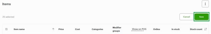 Enable inventory tracking on Clover (11)