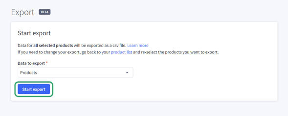How To Back Up Your BigCommerce Inventory Data 1