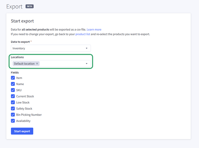 How To Back Up Your BigCommerce Inventory Data 4