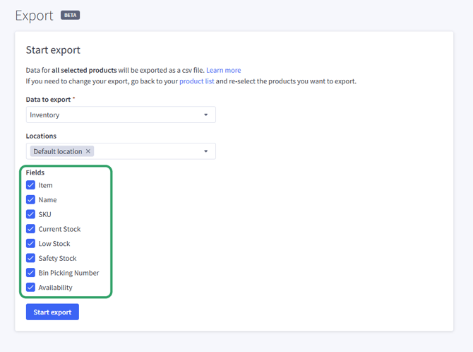 How To Back Up Your BigCommerce Inventory Data 5