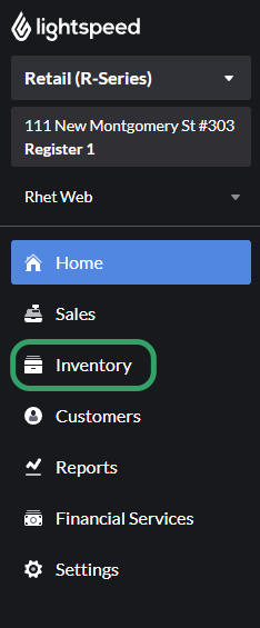 How To Back Up Your Lightspeed R-Series Inventory Data 1