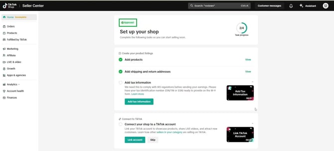 How To Know If You Are Approved To Sell On TikTok Shop (2)