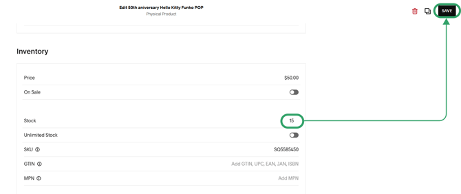 How to Enable SquareSpace Inventory Tracking 6