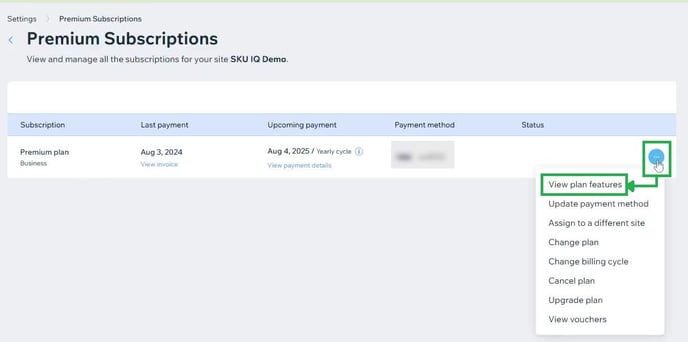 Wix Plan Compatibility with SKU IQ (3)
