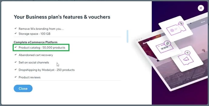 Wix Plan Compatibility with SKU IQ (4)