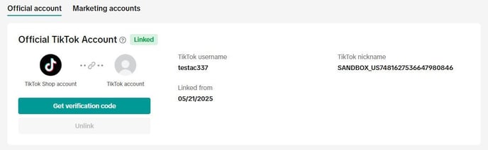 link account 10