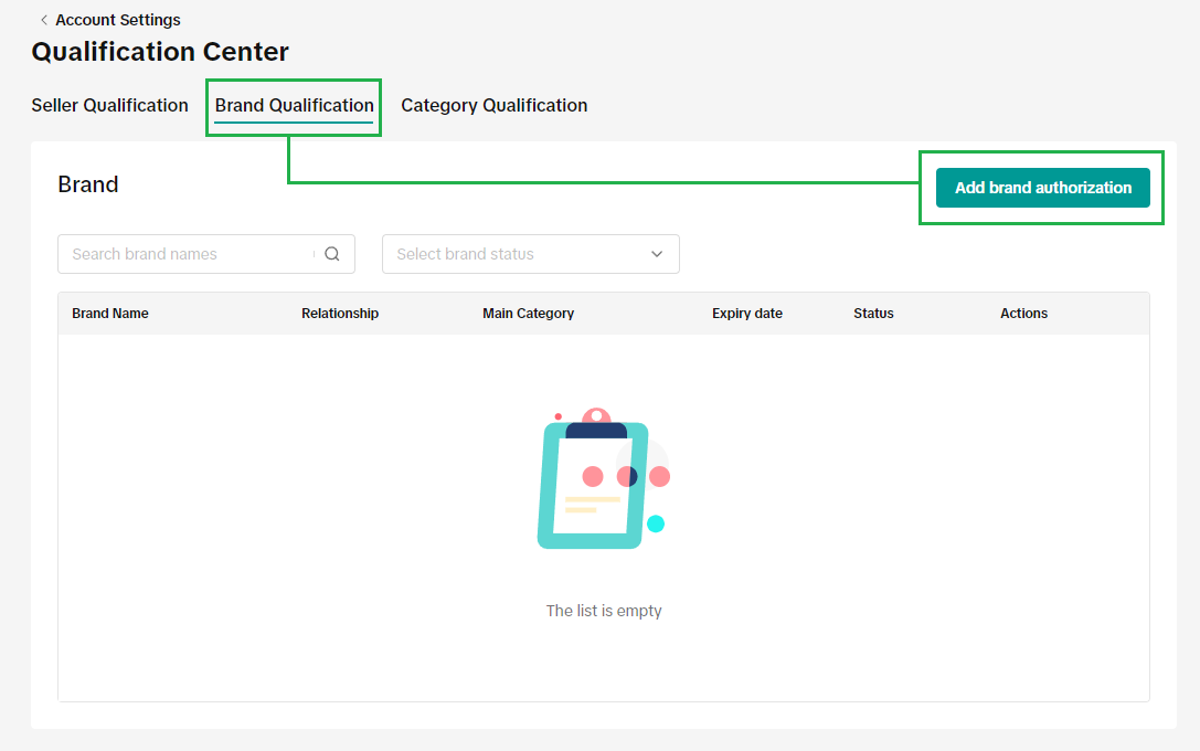 Tiktok Shop Qualification Center