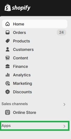 uninstall Shopify 1