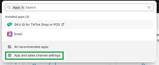 uninstall Shopify 2