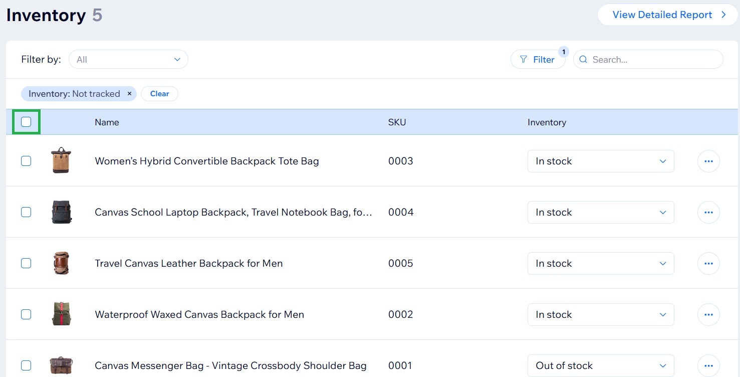 How to Enable Wix's Inventory Tracking