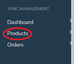 sku iq dashboard products page highlighted